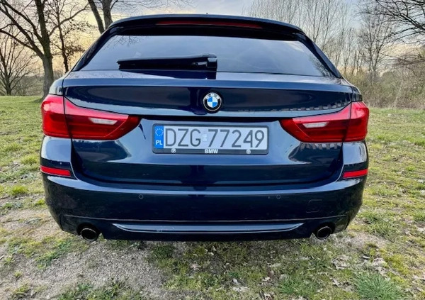 BMW Seria 5 cena 95900 przebieg: 155107, rok produkcji 2017 z Bolesławiec małe 436